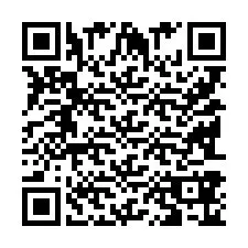 QR-koodi puhelinnumerolle +9518386542