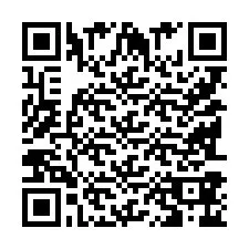 QR-koodi puhelinnumerolle +9518386616