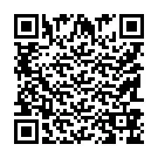 QR-koodi puhelinnumerolle +9518386651