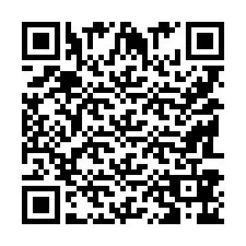 QR-koodi puhelinnumerolle +9518386655