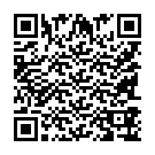 QR-koodi puhelinnumerolle +9518386713