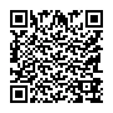 QR-koodi puhelinnumerolle +9518386724