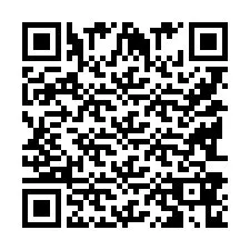 QR-koodi puhelinnumerolle +9518386862