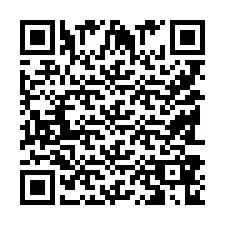 QR-koodi puhelinnumerolle +9518386869