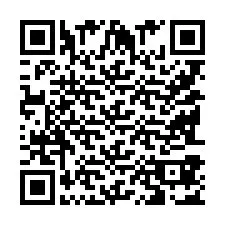 Código QR para número de teléfono +9518387006