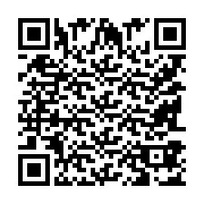 Codice QR per il numero di telefono +9518387017