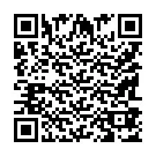 Código QR para número de telefone +9518387025