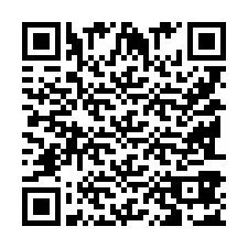 電話番号のQRコード +9518387086