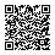 Código QR para número de telefone +9518387110