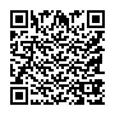 QR-koodi puhelinnumerolle +9518387148