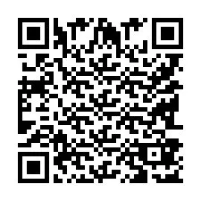 QR-koodi puhelinnumerolle +9518387162