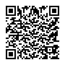 QR-koodi puhelinnumerolle +9518387208