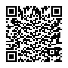 QR-код для номера телефона +9518387480