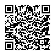 QR Code pour le numéro de téléphone +9518387580