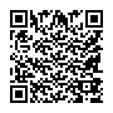 QR-koodi puhelinnumerolle +9518387627