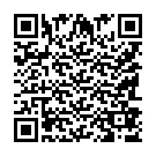 QR-koodi puhelinnumerolle +9518387674