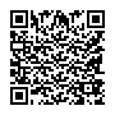 QR-koodi puhelinnumerolle +9518387866