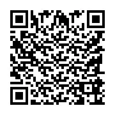 QR-koodi puhelinnumerolle +9518586048