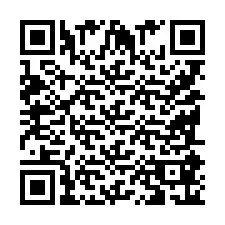 QR код за телефонен номер +9518586116