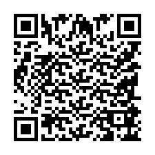 QR-код для номера телефона +9518586236