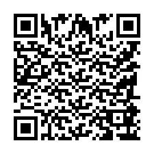 QR-koodi puhelinnumerolle +9518586324