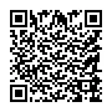 QR-koodi puhelinnumerolle +9518586621