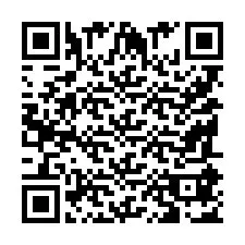 Código QR para número de telefone +9518587005