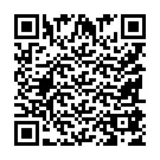 Código QR para número de telefone +9518587447