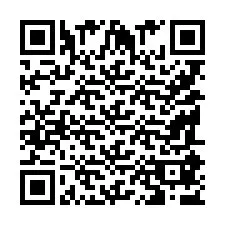 Código QR para número de telefone +9518587615