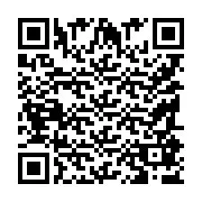 Código QR para número de telefone +9518587671