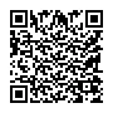 QR-koodi puhelinnumerolle +9519007443