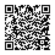 Código QR para número de teléfono +9519007602