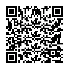 Código QR para número de teléfono +9519007707