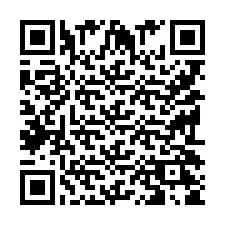 QR-код для номера телефона +9519025862