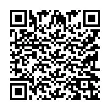 QR-code voor telefoonnummer +9519026136