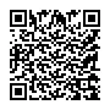 QR-code voor telefoonnummer +9519038185