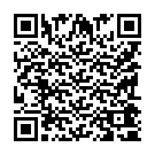 Codice QR per il numero di telefono +9519040192