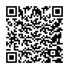 QR kód a telefonszámhoz +9519040707