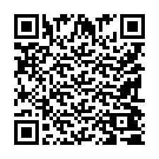 QR-code voor telefoonnummer +9519040737