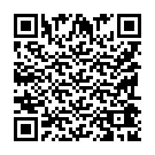 QR-code voor telefoonnummer +9519042992