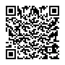 QR kód a telefonszámhoz +9519043180