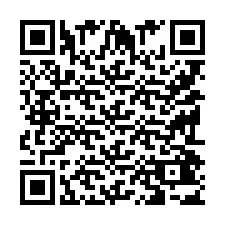 QR kód a telefonszámhoz +9519043562