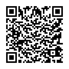 QR kód a telefonszámhoz +9519043980