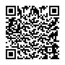 QR-код для номера телефона +9519044292