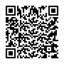 QR-koodi puhelinnumerolle +9519261694