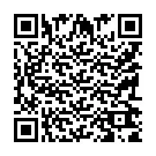 Código QR para número de teléfono +9519261820