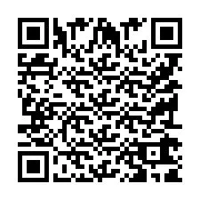 QR-koodi puhelinnumerolle +9519261988