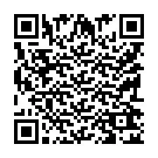 QR kód a telefonszámhoz +9519262060