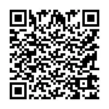 QR Code pour le numéro de téléphone +9519262085