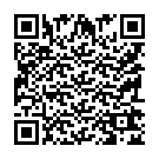 QR Code pour le numéro de téléphone +9519262440